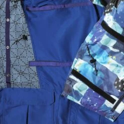 60/40 SASHIKO PRINT KAMAKURA ANORAK BLOUSON -Apparel Promotion Store 70c7169fc8d243cda3d25b36b54a77e7