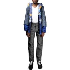 60/40 SASHIKO PRINT KAMAKURA ANORAK BLOUSON -Apparel Promotion Store 8681a4f7579487510dc97cea414a25e6