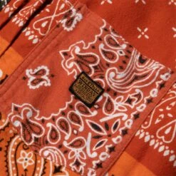 FLANNEL REVERSIBLE BANDANA 1ST JACKET -Apparel Promotion Store 9d67f17acc12a9ea77c567da4d4a7e49