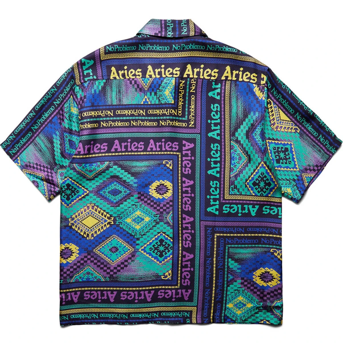Aries PLEATED SATIN HAWAIIAN SHIRT 2 Aries PLEATED SATIN HAWAIIAN SHIRT - Image 2