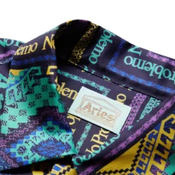 Aries PLEATED SATIN HAWAIIAN SHIRT 7 Aries PLEATED SATIN HAWAIIAN SHIRT -Apparel Promotion Store ARIESPLEATEDSATINHAWAIIANSHIRTMULTIMSSAR40105 4