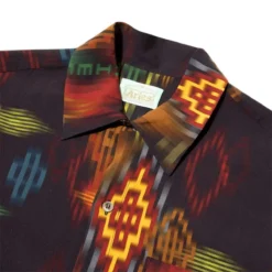 Aries IKAT PRINT HAWAIIAN SHIRT -Apparel Promotion Store AriesIKATPRINTHAWAIIANSHIRTBLACKMSRAR40112 3