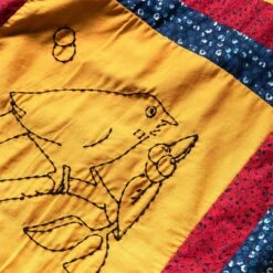 BIRDSONG QUILT SS SHIRT 9 BIRDSONG QUILT SS SHIRT -Apparel Promotion Store BodeHOMERQUILTSSSHIRTYELLOWMULTIMLMR24SH01.C014 15