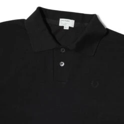 Fred Perry X MARGARET HOWELL PIQUE SHIRT -Apparel Promotion Store FRED PERRY MARGARET HOWELL PIQUE SHIRT BLACK SM6001 02