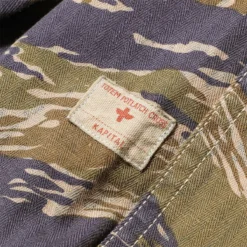 TIGER CAMO X LEOPARD REVERSIBLE BLOUSON -Apparel Promotion Store KAPITAL TIGER CAMO X LEOPARD REVERSIBLE BLOUSON TIGER CAMO 2 K1809LJ032 3