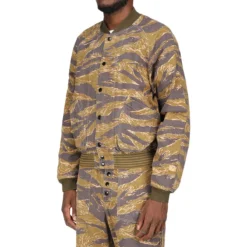 TIGER CAMO X LEOPARD REVERSIBLE BLOUSON -Apparel Promotion Store KAPITAL TIGER CAMO X LEOPARD REVERSIBLE BLOUSON TIGER CAMO 2 K1809LJ032 8