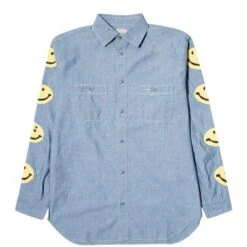 CHAMBRAY WORK SHIRT (SMILE)