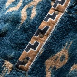 JAVA KASURI FLEECE PULLOVER -Apparel Promotion Store KapitalJAVAKASURIFLEECEPULLOVERNAVY1K2110LC096 4