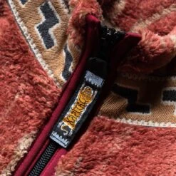 JAVA KASURI FLEECE ZIP BLOUSON -Apparel Promotion Store KapitalJAVAKASURIFLEECEZIPBLOUSONRED1K2110LC095 3