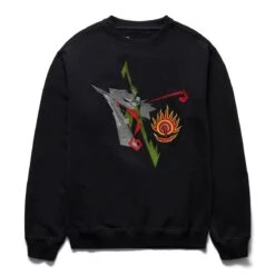 Maharishi CUBIST DRAGON CREW SWEAT