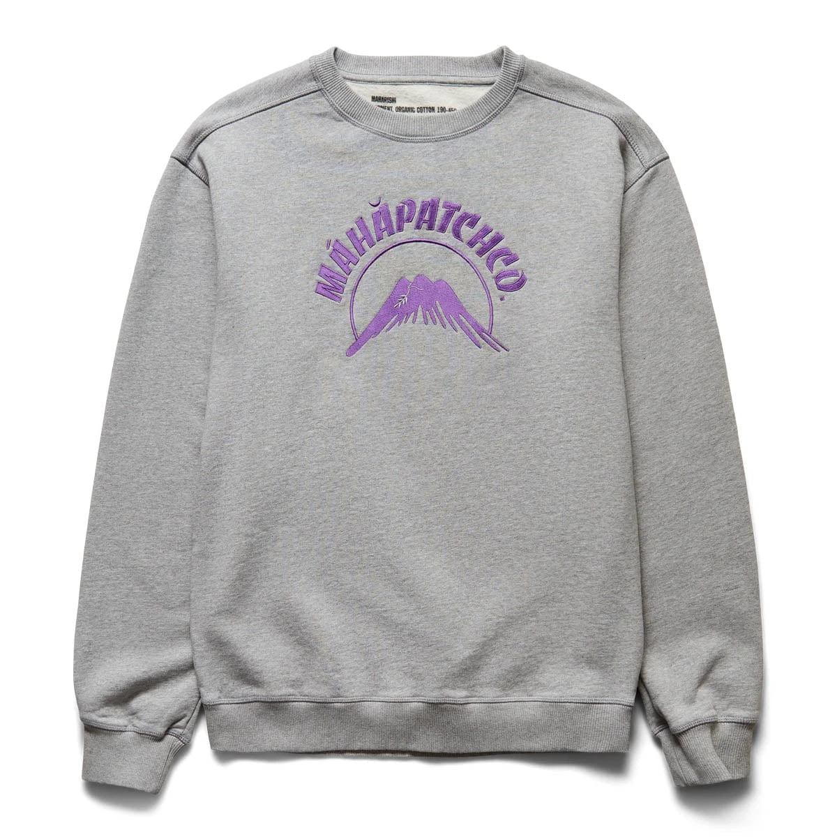 Maharishi MAHA MOUNTAIN CREW SWEAT 1 Maharishi MAHA MOUNTAIN CREW SWEAT