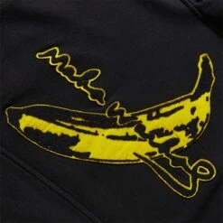 Maharishi WARHOL BANANA HOODED SWEATSHIRT -Apparel Promotion Store MAHARISHIMAHAWARHOLBANANAHOODEDSWEATBLACKS9644 3