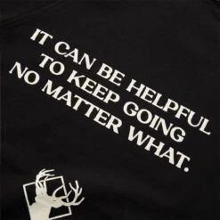 KEEP GOING HOODED SWEATSHIRT -Apparel Promotion Store REESECOOPERKEEPGOINGHOODEDSWEATSHIRTBLACKMFA00107 3