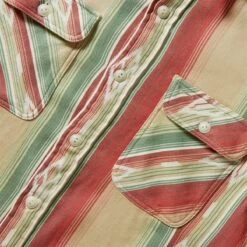 PRINTED MATLOCK WORKSHIRT 7 PRINTED MATLOCK WORKSHIRT -Apparel Promotion Store RRLPRINTEDMATLOCKWORKSHIRTRL 494TANMULTIS782858290001 4