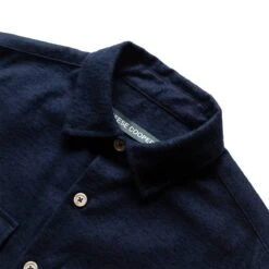 FLANNEL BUTTON DOWN SHIRT -Apparel Promotion Store ReeseCooperFLANNELBUTTONDOWNSHIRTNAVYBLUESTS00068 3