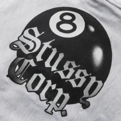 Stüssy 8 BALL CORP. HOODIE -Apparel Promotion Store STUSSY8BALLCORP.HOODASHHEATHERS1924868 5