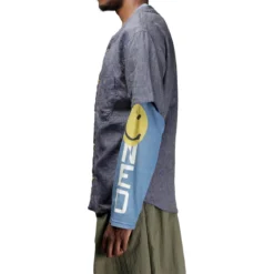 IDG LINEN BAMBOO STRIPE BASEBALL SHIRT -Apparel Promotion Store b3037540baee82834899bbdbe6e7b5df