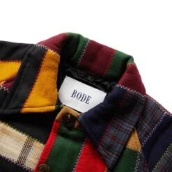 5-BAR QUILT JACKET -Apparel Promotion Store bode5 BARQUILTJACKETMULTIMLMRF22OW023 4