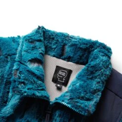 ORGANIC PANELED FUR VEST -Apparel Promotion Store braindeadORGANICPANELEDFURVESTMALLARDSBDF22O17002485GR14 4