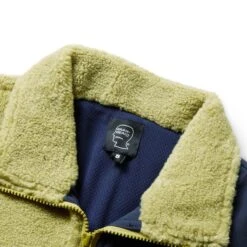 PANELED FIELD VEST -Apparel Promotion Store braindeadPANELEDFIELDVESTNAVYLIMESBDW22O17002600NY01 3