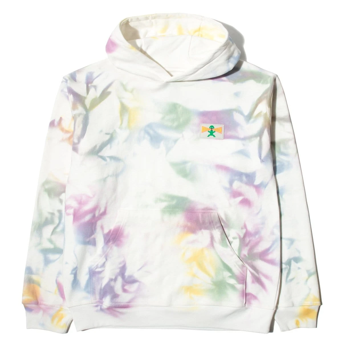 SHOUT PVC PATCH HOODED SWEATSHIRT 1 SHOUT PVC PATCH HOODED SWEATSHIRT