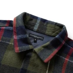 CLASSIC SHIRT -Apparel Promotion Store engineeredgarmentsCLASSICSHIRTGREENNAVYS22F1A005 ES046 4