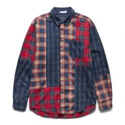 COMBO SHORT COLLAR SHIRT