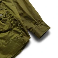 EXPLORER SHIRT JACKET -Apparel Promotion Store engineeredgarmentsEXPLORERSHIRTJACKETOLIVENYLONRIPSTOPM23S1D037 DZ027 3