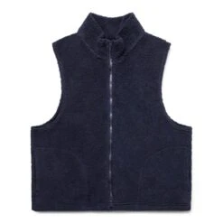 HIGH MOCK KNIT VEST
