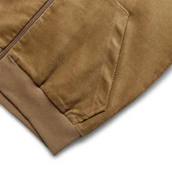 Fred Perry CORD HOODED TRACK JACKET -Apparel Promotion Store fredperryCORDHOODEDTRACKJACKETSAHDEDSTONESJ4542 3