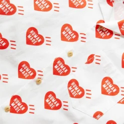 HEART ALOHA SHIRT -Apparel Promotion Store humanmadeHEARTALOHASHIRTWHITESHM23SH012 4