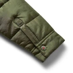 QUILTED SHIRT JACKET -Apparel Promotion Store humanmadeQUILTEDSHIRTJACKETOLIVEDRABMHM24JK024 6