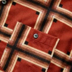 ONE-UP SHIRT -Apparel Promotion Store needlesONE UPSHIRTC BRNBLKSLQ153 4