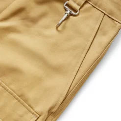 BRUSHED COTTON CANVAS FRONT POCKET PANT -Apparel Promotion Store reesecooperBRUSHEDCOTTONCANVASFRONTPOCKETPANTWHEAT32TS00096 4