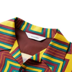 RASTA CHECK OC SHIRT -Apparel Promotion Store sasquatchfabrixRASTACHECKOCSHIRTWINEM22AW SY9 00302 5