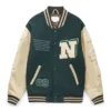 RECORDS VARSITY JACKET GREEN S