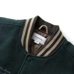 RECORDS VARSITY JACKET GREEN S -Apparel Promotion Store thisisneverthatRECORDSVARSITYJACKETGREENSTN223LOWHS01 4