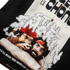 STILL SMOKIN S/S HAWAIIAN SHIRT -Apparel Promotion Store wackomariaSTILLSMOKINSSHAWAIIANSHIRTBLACKMCCSS WM HI01 3