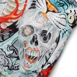 TIM LEHI / HAWAIIAN SHIRT L/S ( TYPE-1 ) 7 TIM LEHI / HAWAIIAN SHIRT L/S ( TYPE-1 ) -Apparel Promotion Store wackomariaTIMLEHIHAWAIIANSHIRTLS TYPE 1 BLUEM22FW WMS HI01 4